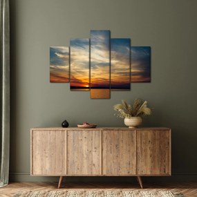 Tablou cu apus de soare (150x105 cm)
