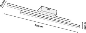 Rabalux 71492 - Plafonieră LED LIRIEN LED/12W/230V 3000K bej
