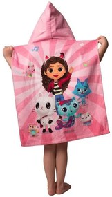 Gabby&#039;s Dollhouse Guitar poncho prosop de plajă 50x115 cm