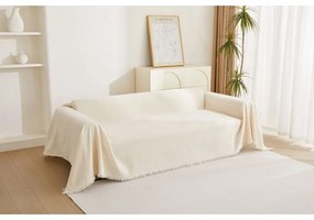 Husă crem pentru canapea cu 4 locuri Talo – Filumi