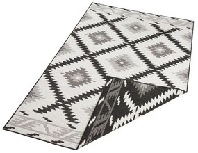 Covor adecvat pentru exterior NORTHRUGS Supreme Black, 290 x 200 cm, negru-crem