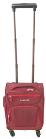 Troler cabina avion, zboruri low-cost, 40x30x20 cm, 4 roti, rosu, TRC105