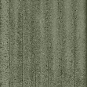 Colțar verde cu tapițerie din catifea reiată (cu colț pe partea dreaptă, cu șezlong) Martin – Ropez