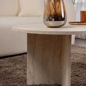 Masă de cafea Sable Travertine