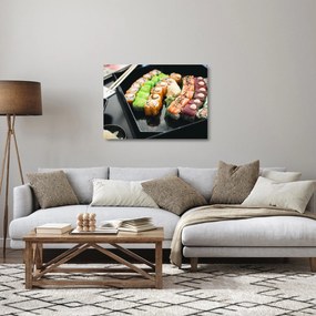 Tablou pe sticlă - Sushi (70x50 cm)