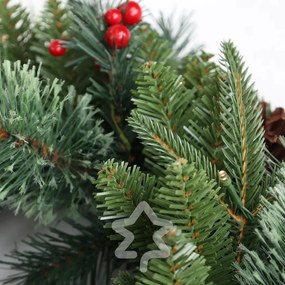 Coronita de Craciun Decorata 50 LED 60 cm