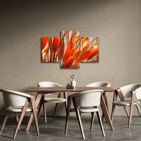 Tablou - Frunze înflorite (90x60 cm)