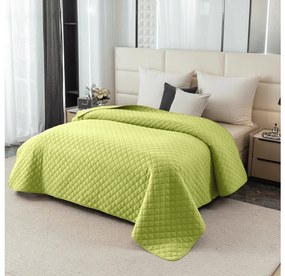 Cuvertura de pat cu model LANTA, fistic Dimensiune: 220 x 240 cm