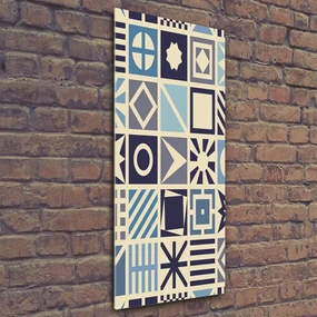 Fotografie imprimată pe sticlă Fundal geometrică