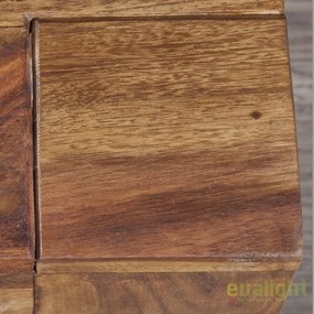 Banca din lemn de trandafir Sheesham, Makassar 160cm A-15520 VC