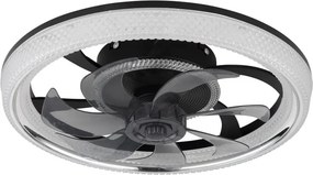Lustra LED cu ventilator si telecomanda CIRILLA 03644 GL