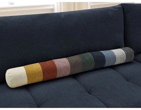 Colțar albastru închis extensibil/cu spațiu de depozitare (cu colț pe partea dreaptă/în formă de ”L”) Fuji – Bobochic Paris