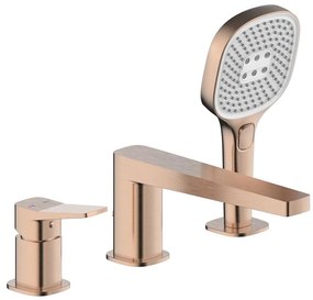KFA Armatura 4525-210-34 - Baterie de cadă cu 3 orificii MALAGA aur roz