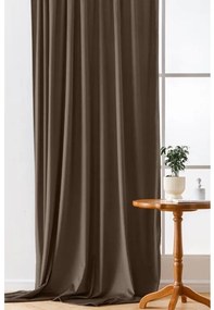 Draperie opacificanta maro VELVET 140x270 cm Agatat: Rejansa