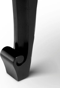 Birou negru clasic design LUX Zafiro