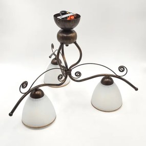 Lustră LED aplicată Brilagi ANTICO 3xE27/60W/230V patină bronz