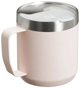 Cană termos roz-deschis din oțel inoxidabil 350 ml Stay-Hot Camp Mug Rose Quartz – Stanley
