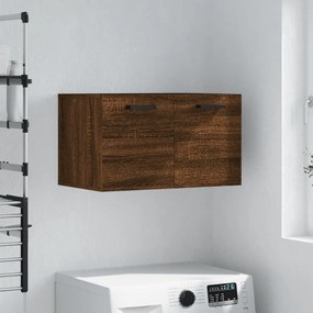 vidaXL Dulap de perete, stejar maro, 60x36,5x35 cm, lemn prelucrat