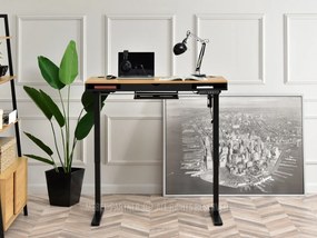 Masă PC Osto 120 (stejar negru + alb). 1109816