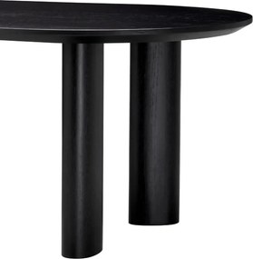 Masa dining moderna design LUX Mogador S negru 244x109cm