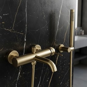 Baterie pentru cada Rea Lungo Grip auriu periat