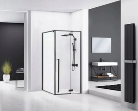 Cabina de dus Fargo 80x100 Black Mat