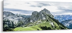 Tablou - Crestele munților (120x50 cm)