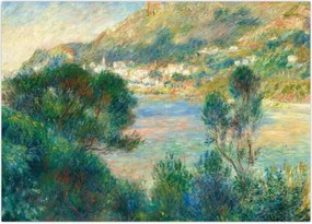 Tablou - Auguste Renoir, View of Monte Carlo from Cap Martin, reproducere (70x50 cm)