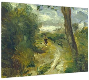 Tablou pe sticlă - Auguste Renoir, Landscape between Storms, reproducere (70x50 cm)