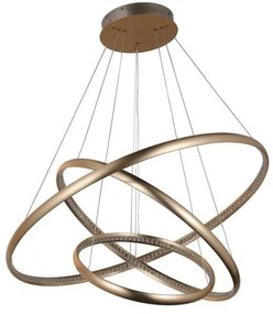 Lustra LED suspendata design modern circular Brighton 3 GO