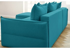 Colțar turcoaz extensibil (colț pe partea stângă ) Leon – Bobochic Paris