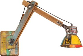 vidaXL Lampă de perete industrială, multicolor, E27 rotund