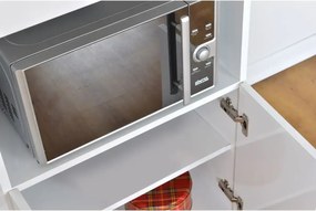 Dulap din pal, Beny Homs, alb, 160 x 60 x 31.4 cm