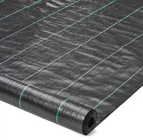 Agrotextil negru 70g/m 1,6x100m + 100 de ace