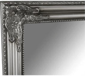 Oglinda cu cadru argintiu din lemn, MALKIA TIP 11