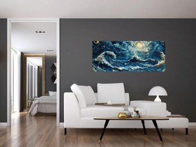 Tablou - Pictura cerului și a mării (120x50 cm)