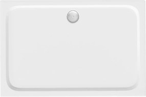 Cada pentru dus din acril Rea Belmond White 80x100