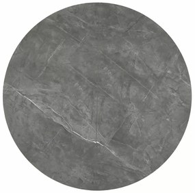 Masa Angel II marmura gri/negru L120-160xl120 cm