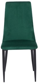 Set 2 buc. scaune pentru sufragerie Clenot (smaragd). 1009930
