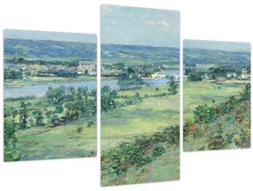 Tablou - Theodore Robinson, The Valley of the Seine, From the Hills of Giverny, reproducere (90x60 cm)