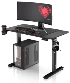 Birou reglabil pe înălțime Diablo X-Tensio 1100 negru