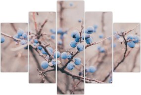 Tablou cu fructe pe tufiș (150x105 cm)