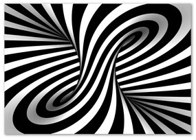 Tablou pe pe sticlă vârtej abstract