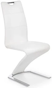 Scaun de sufragerie Amon (alb). Promo -7%. 770659