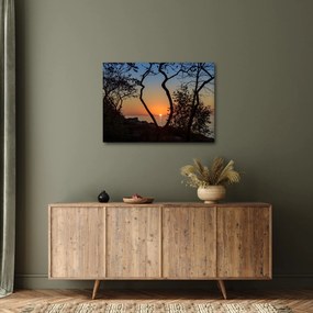 Tablou cu apus de soare (70x50 cm)