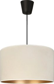 BRILAGI - Lustră suspendată VELVET pe cablu, 1xE27/60W/230V, Ø 40 cm, crem/auriu