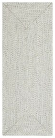 Covor alb/bej de exterior 200x80 cm - NORTHRUGS