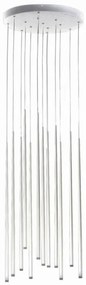 Lustra LED design modern minimalist 45cm Louise 12 white ZZ AZ3421