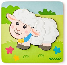 Puzzle Woody Baby Oiță