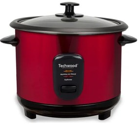 Oala de orez Techwood TCR-1815, inox, 1.8L. 700W, manere reci